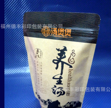 厂家直销优质新款养生茶纸塑立体袋 多款茶叶密封自立包装袋