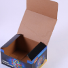 彩色瓦楞彩盒定做三层加硬翻盖包装盒通用礼品饰品彩盒厂家定制