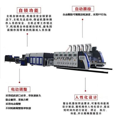 华誉 C411型 纸箱生产线高速 印刷粘箱联动线 粘印一体  纸箱机械纸箱设备 纸箱联动线 生产厂家加工定制