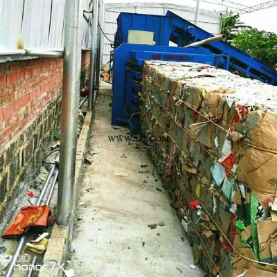双鹰 120吨卧式废塑料打包机 卧式打包机 卧式废纸箱打包机