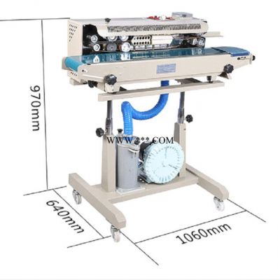充气薄膜封口机 连续式封口机 家用封口机 薯片自动连续封口机