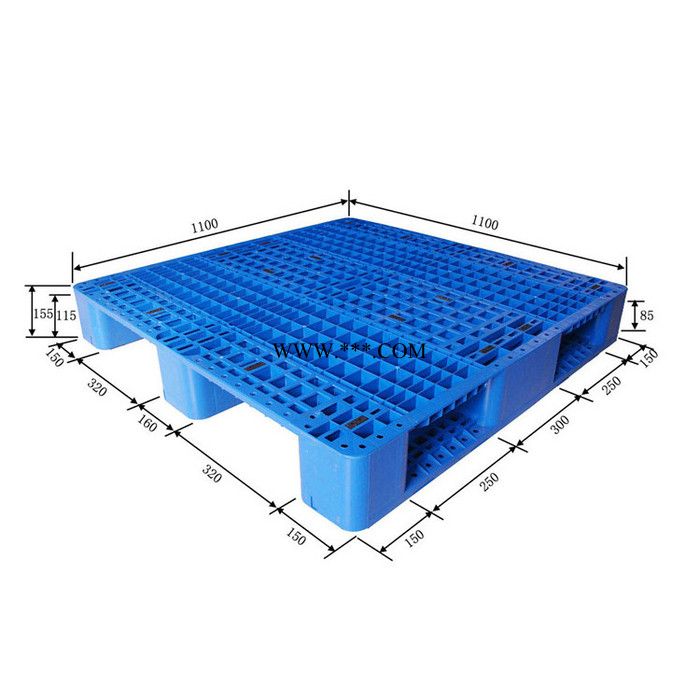 臻力 塑料托盘厂家川字网格塑料托盘