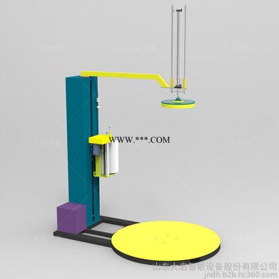 大宏压顶型托盘缠绕机TP1650F-CS 加压预拉式托盘缠绕机