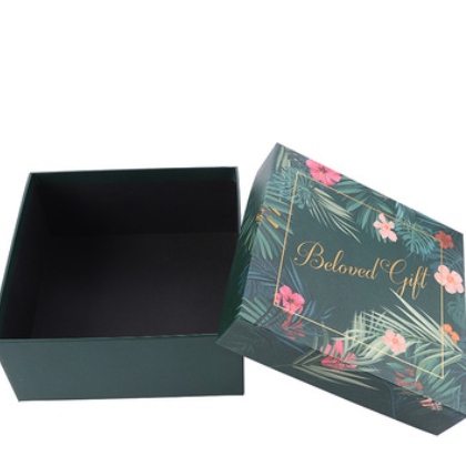 正方形烫金天地盖生日礼物包装盒结婚伴手礼糖盒定制马克杯礼品盒