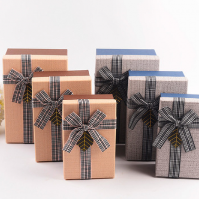 长方形礼品盒 围巾创意生日礼物包装盒 纸盒礼盒定制印logo