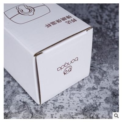 新款通用包装盒 保温杯盒食品包装印刷logo环保折叠纸盒