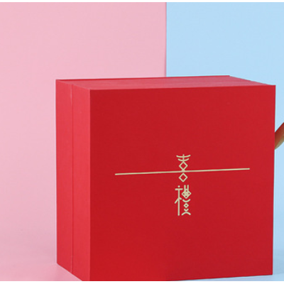 礼品盒七夕情人节玫瑰花音乐口红礼盒双层抽屉礼物包装礼品盒