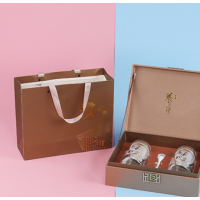 批发翻盖礼品盒天地盖化妆品茶叶酒盒正方形彩印纸盒logo