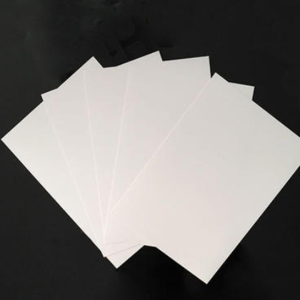 定制 PVC喷墨打印材料A3/A4乳白PVC卡纸卡片制作材料菜谱打印纸0.15mm