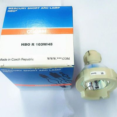 欧司朗OSRAM HBO R 103W/45短弧汞灯 EXFO荧光激发UV固化点光源 100W汞灯