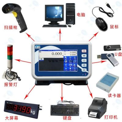 FWN-B20S称量0-30kg内置热敏条码打印机U盘储存电子台秤 快递扫描称重打印标签一体机电子秤