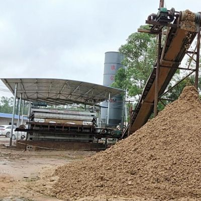 洗沙泥浆干排机、带式对辊压榨机、污泥脱水设备、污泥脱水设备、带式泥浆过滤机