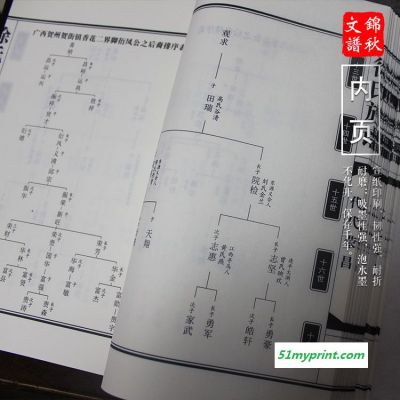 家谱印刷浙江杭州现代家谱范本赵氏家谱