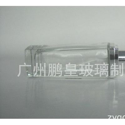 方形玻璃化妆品套装瓶 四方乳液瓶 配电化铝喷头