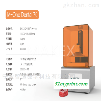 M-Dental  MAKEX打印机包埋支架