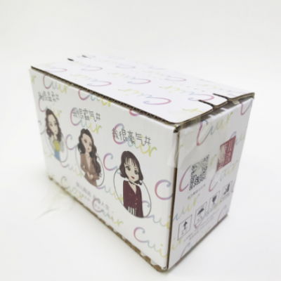 厂家印刷卡通拉链彩色纸箱 儿童玩具礼品包装盒五层瓦楞纸快递盒