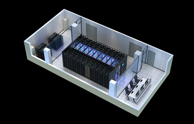 常州监控室拼接屏效果图设计|IDC封闭机房效果图制作图3